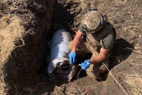 На Кіровоградщині знищили бойову частину ворожої ракети (ФОТО)