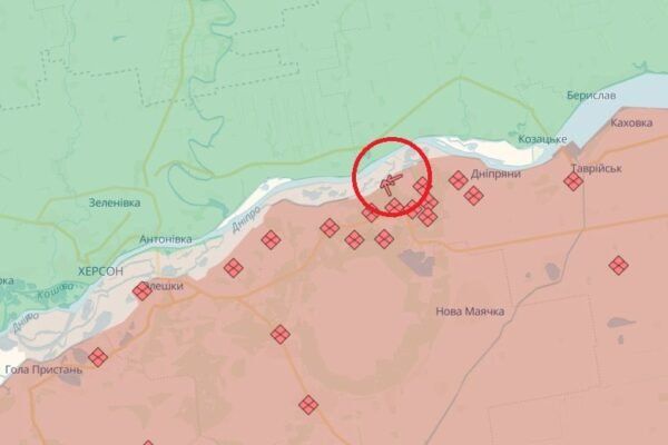 Підрозділи ЗСУ відійшли від Кринок на Херсонщині