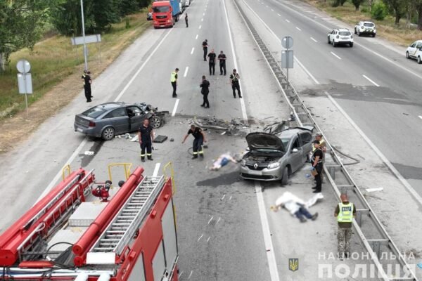 ДТП на в’їзді до Запоріжжя сталася ДТП: двоє загиблих, ще двоє травмованих (ФОТО)