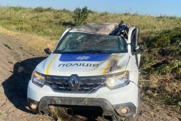 На Донеччині внаслідок прицільної атаки дрона по службовій автівці загинув правоохоронець (ФОТО)
