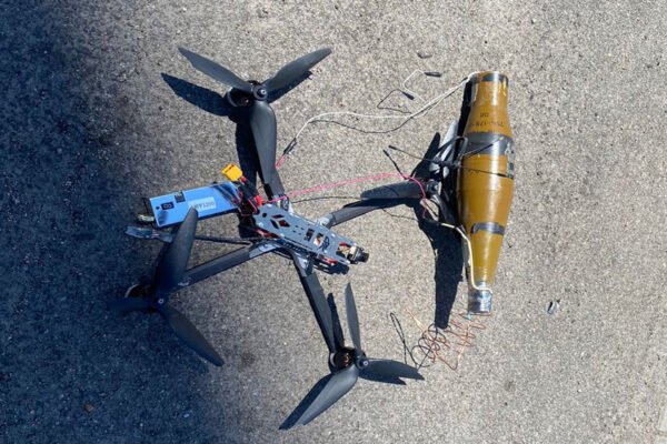 На Запорізькому напрямку прикордонники відбили атаку 10-ти ворожих дронів-камікадзе (ФОТО)