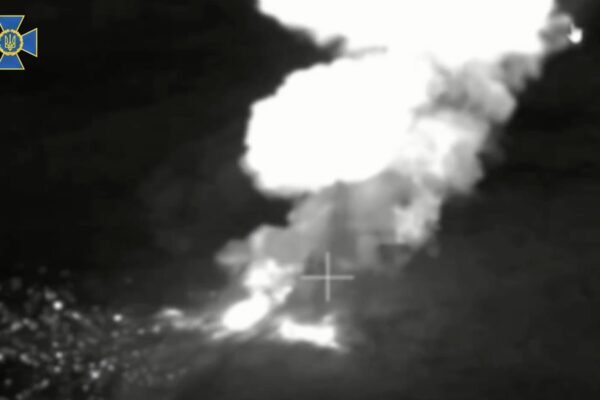 В СБУ показали, як спалили російський “Солнцепьок” на Запорізькому напрямку (ВІДЕО)