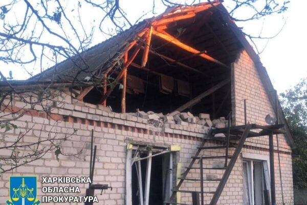 Внаслідок ударів по Богодухівському району на Харківщині поранено чоловіка