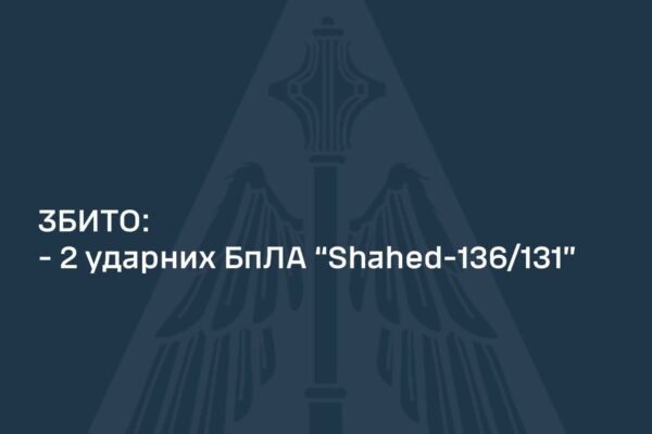 Ворог вночі 22 серпня атакував Україну ракетами й дронами