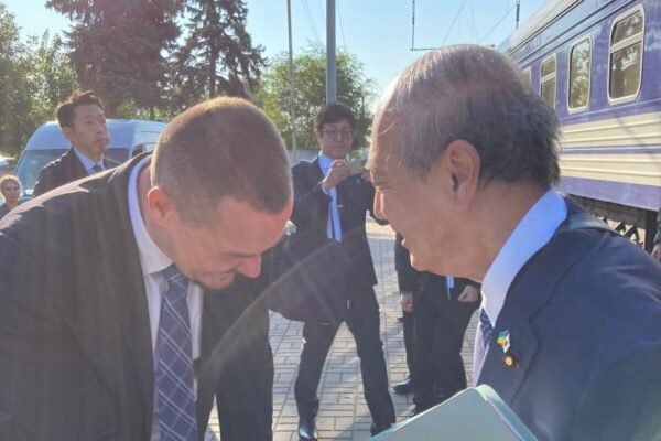 До України прибув міністр юстиції Японії Рюдзі (ФОТО, ВІДЕО)