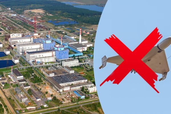 Ядерний терор: Російський дрон пролетів небезпечно близько до енергоблока ХАЕС
