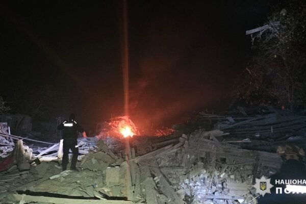 В мережі з’явилося відео моменту прильоту авіабомби в Основ’янському районі Харкова