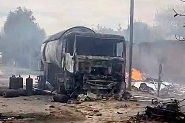 На Чернігівщині росіяни поцілили дроном по газовозу, кількість загиблих зросла (ФОТО)