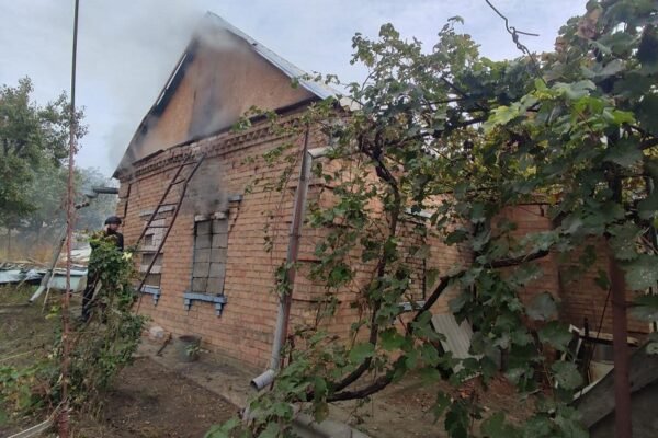 Росіяни вчергове атакували Нікополь з безпілотників (ФОТО)