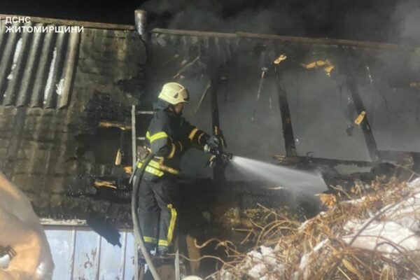 На Житомирщині в пожежі загинули троє людей (ФОТО)