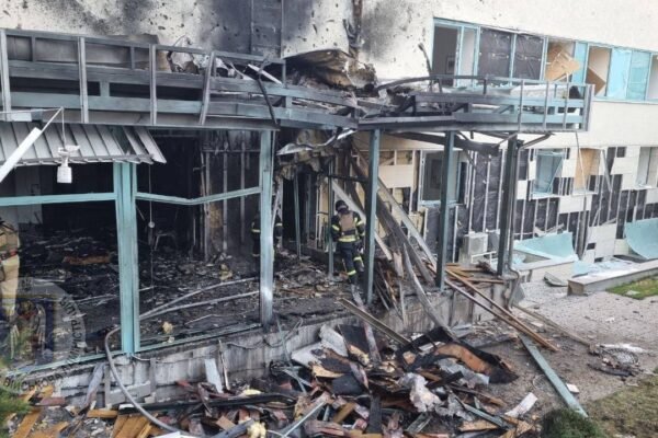 Понад 30 ворожих дронів атакували Київ у ніч на 7 листопада. В КМВА показали наслідки атаки (ФОТО)