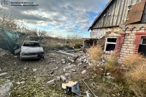 На Запоріжжі через обстріли минулої доби поранено троє людей