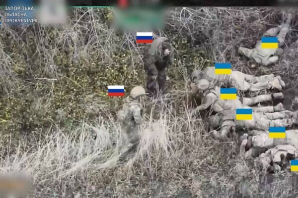 Росіяни розстріляли 5 українських військовополонених поблизу Новодарівки на Запоріжжі