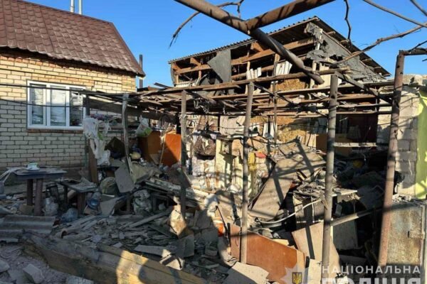 В поліції показали наслідки обстрілів Нікопольщини
