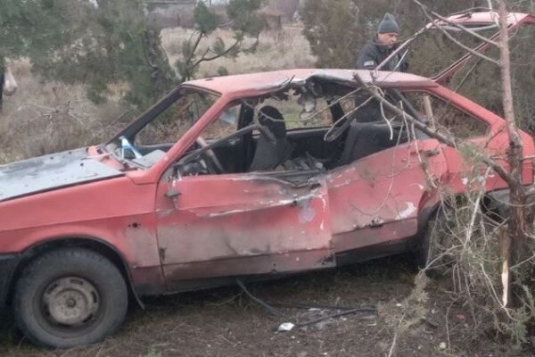 Російський дрон атакував цивільне авто на Херсонщині