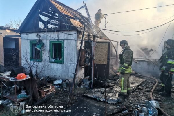 Внаслідок обстрілів на Запоріжжі поранено людину, – ОВА