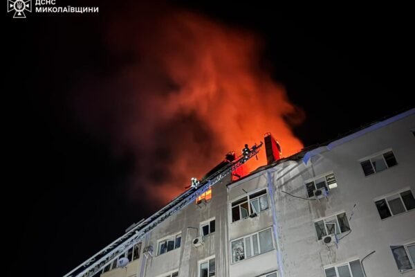 Ворог ввечері 21 січня масовано атакував дронами Миколаїв. Є руйнування та постраждалі