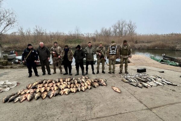 На Одещині браконьєри електровудкою наловили риби на пів мільйона