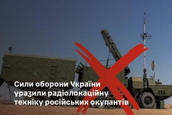 Сили оборони вдарили по ворожій РЛС на Бєлгородщині, – Генштаб