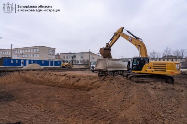 На Запоріжжі розпочали будівництво 12-ї підземної школи (ФОТО)