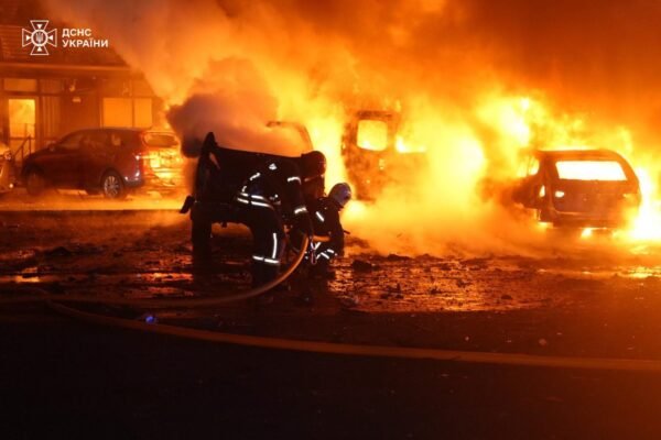 Суми в ніч на 10 лютого опинилися під ворожим ударом (ФОТО, ВІДЕО)