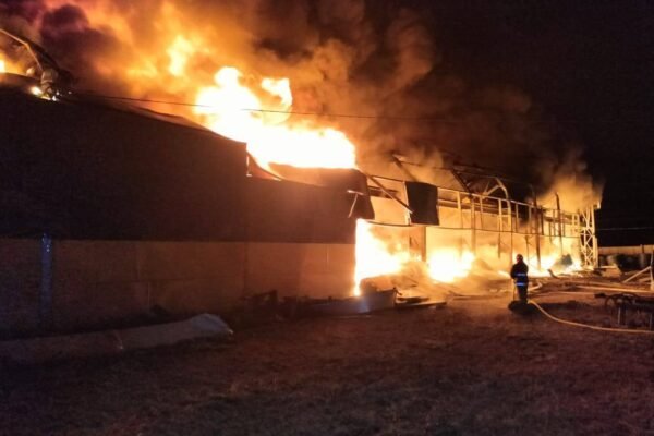 Харківщина під прицілом ворога: У Чугуївському районі через атаку дронів  спалахнула масштабна пожежа