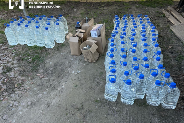 На Київщині припинили діяльність виробництва алкогольного сурогату