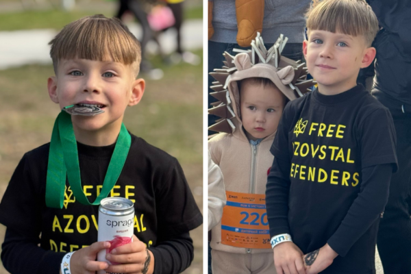 5-річний Дмитро Даневич вийде на дистанцію київського забігу MHP Run4Victory у пам’ять про загиблого дідуся