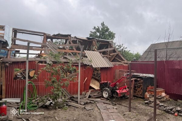 Ворог атакував Кіровоградщину: У Світловодську пошкоджене підприємство та майже 80 будинків