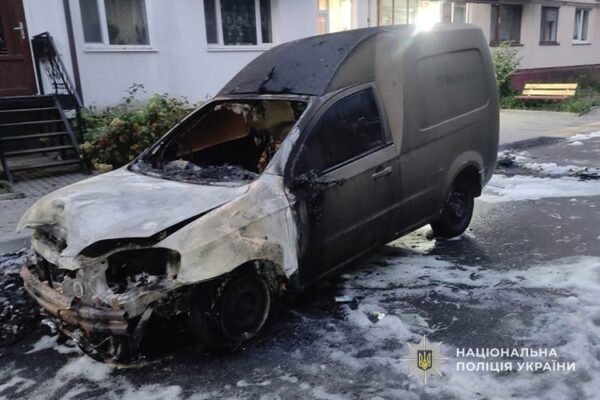 На Тернопільщині засудили російських агентів, що підпалили військову автівку
