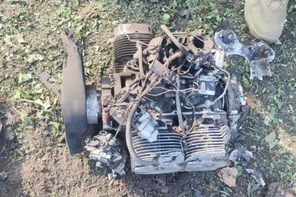 Прикордонники показали збиті під час нічної атаки дрони