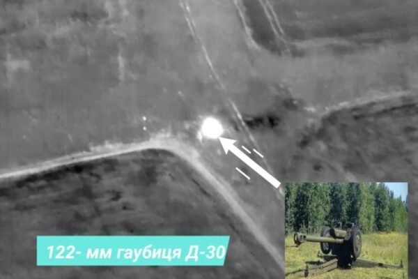 На Запорізькому напрямку прикордонники знищили ворожі гаубиці (ВІДЕО)