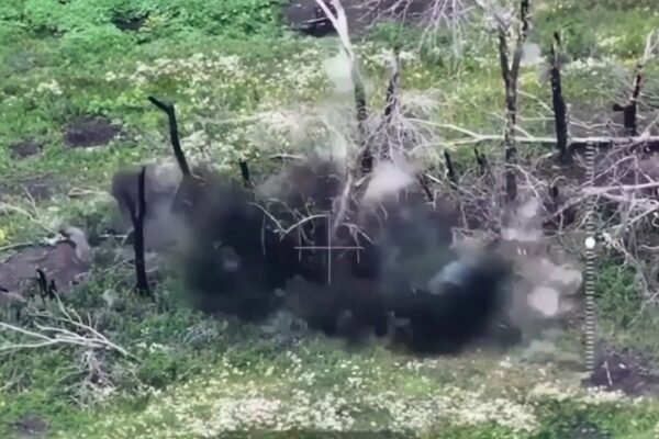 Бійці бригади “Форпост” продовжують нищити ворожі позиції: Вдарили по артилерійській установці (ВІДЕО)