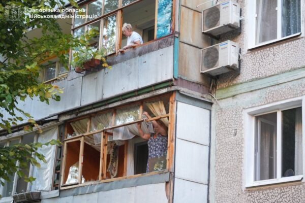 Російська армія атакувала з повітря Запоріжжя вранці 21 серпня