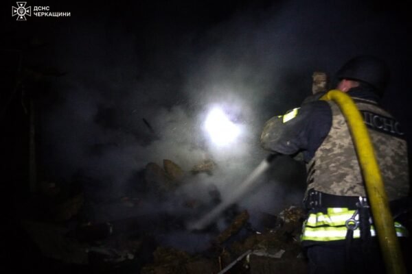 На Черкащині після масованої атаки пошкодження фіксують у двох районах