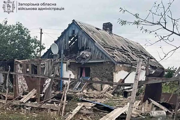 Понад півтисячі ударів завдано за добу по Запорізькій області