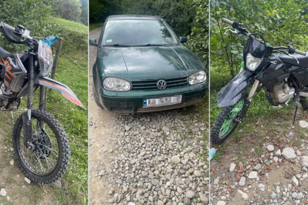 До Тиси з мотоескортом: на Закарпатті викрили канал переправлення чоловіків призовного віку за кордон