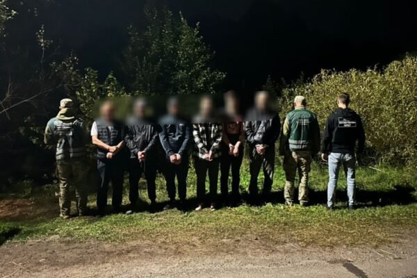 На Закарпатті затримали п’ятьох ухилянтів, які намагалися втекти до Словаччини