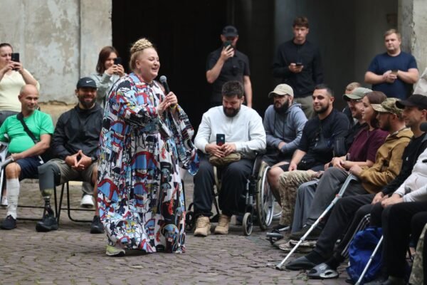 Ніно Катамадзе дала безкоштовний концерт для поранених військових у Львові