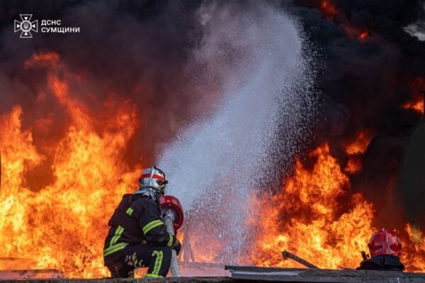 Атака на Сумщину: Троє поранених, виникли пожежі