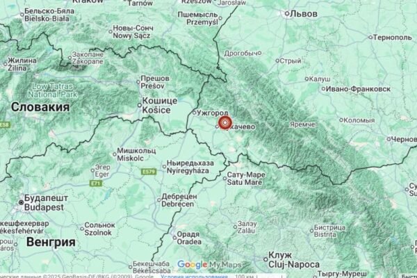 На Закарпатті зафіксували землетрус