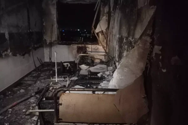 В Ужгороді горіла лікарня, загинув чоловік