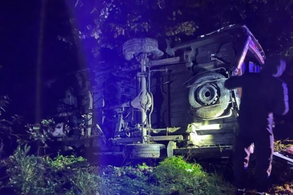 На Івано-Франківщині затримали нетверезого водія, який вчинив ДТП: травмовано семеро людей