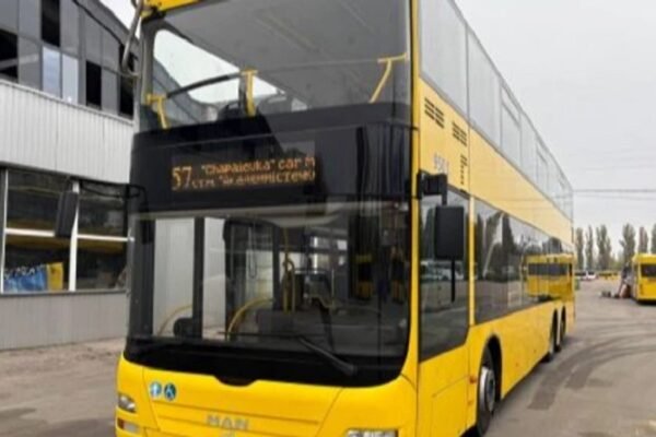 “Київпастранс” вперше запустить в експлуатацію двоповерховий автобус