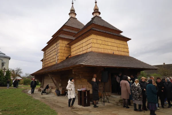 На Львівщині відреставрували дерев’яну церкву XVI століття