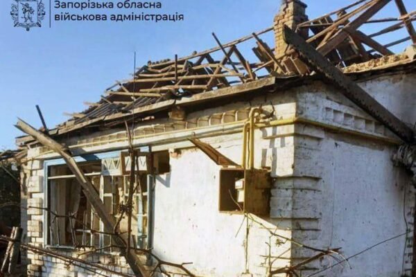 Внаслідок обстрілів на Запоріжжі поранено жінку