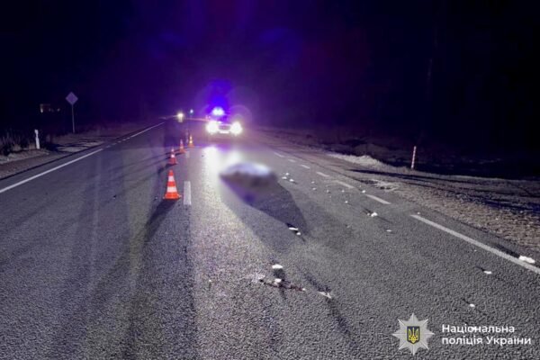 На Прикарпатті затримали водія, який збив на смерть пішохода і втік