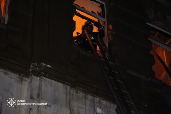 В ніч на 8 грудня ворог атакував Дніпропетровщину. Є загиблий та поранені
