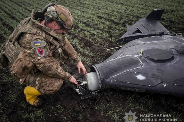 В полі на Сумщині впав ворожий БпЛА. Його знешкодили вибухотехніки