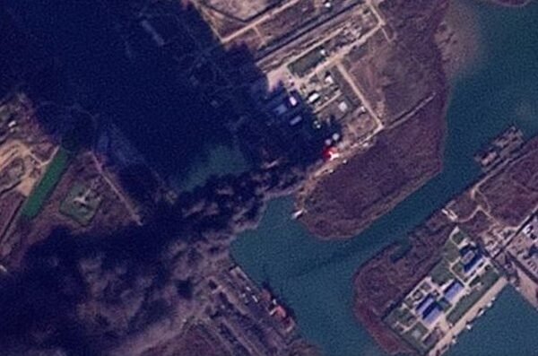 На Росії був атакований порт Темрюк: Сталася пожежа на нафтових резервуарах